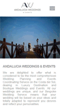 Mobile Screenshot of andaluciaweddings.com